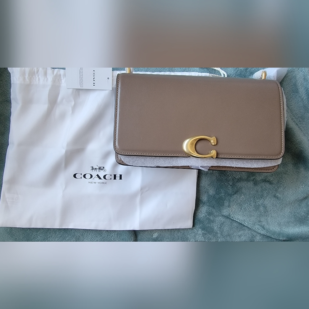 Coach Bandit Shoulder Bag in Dark Stone - NWT